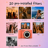 Flicksy Retro Ring Light Camera